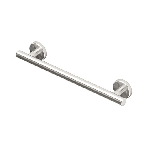 Gatco 884 Latitude Ii 12" Fashion Residential Grip Bar, Satin Nickel #TOP1