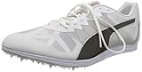 PUMA Herren Evospeed Mid-Distance Leichtathletik-Schuh, White Black-Lava Blast, 41 EU