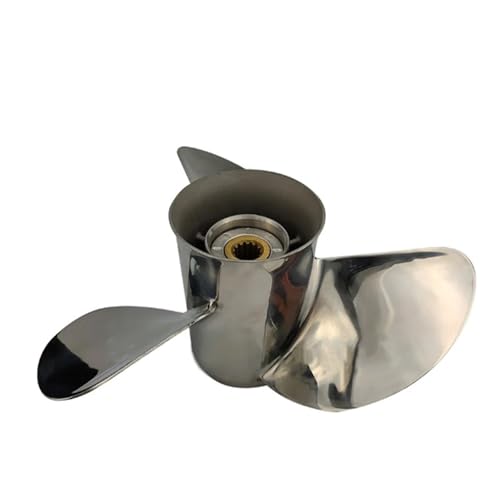 Image of Propeller 15 1 /2X17 for Engines 115HP 135HP 150HP Ship Stainless Steel 15 Tooth Spline LH 58133-ZY3-B17LX