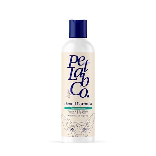 PetLab Co. Dog Dental Formula – Help Keep Breath Fresh, Target Plaque & Tartar Build-Up - Easy to Use - Support Overall Oral Hygiene - Dental Formula for Dogs