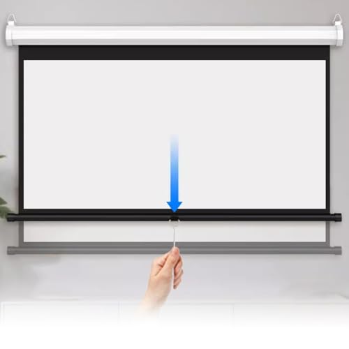 Pantalla Retráctil Manual de 60 Pulgadas 16:9