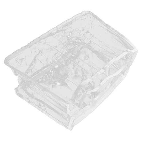 Large Beach Tote Bag Vinyl Organizer for Sundries Clothes for Women for Pool Outdoor Activities