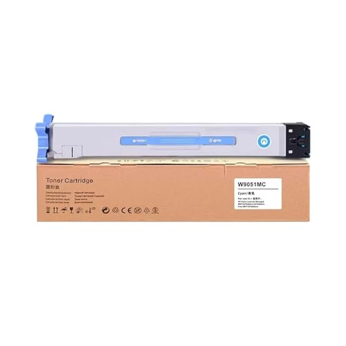 Toner W9051MC cyan pour LaserJet MFP E87640z E87650z E87660z