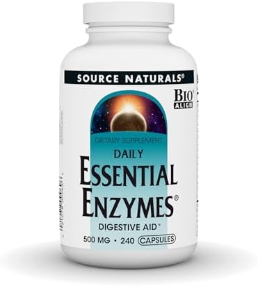 Source Naturals Essential Enzymes Digestive Aid* - 500mg - 240 Ca...