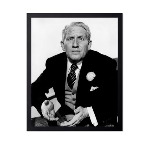 Atelier Lumiere Movie Photo - Father of the Bride 1950 - Concerned Father Portrait Formal Attire Expressive Gesture Thoughtful Moment - 16x20 Unframed Wall Art Decor