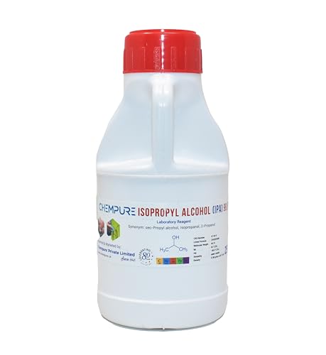 Image of Isopropyl Alcohol 99.98% Pure | IPA (CH3)2CHOH | CAS 67-63-0 | Lab & Household Use - 250 ml