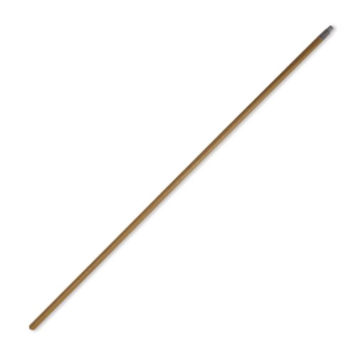 Malish 660060 60" Wood Handle with Threaded Metal Tip