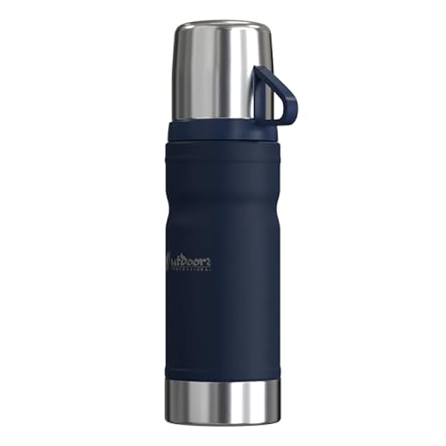 OUTD9348 25.3-Oz. (750 mL) Stainless Steel Termo Go Vacuum Bottle (Blue)