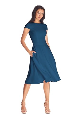 Dress the Population Women's Livia Midi High Dress