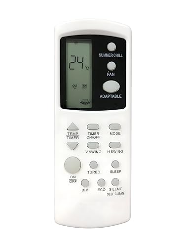 Image of Upix AC Remote No. 210G (No Backlight), Compatible /Replacement for Marq AC Remote Control (Exactly Same Remote Will Only Work)