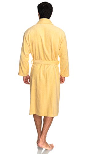 TowelSelections Mens Robe 100% Cotton Terry Cloth Towel Bathrobe Luxury Soft Shawl Bath Robe for Men2