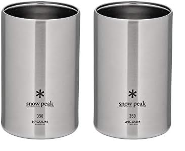 Snow Peak FK-307 Can Cooler / (2023 Fall Field Play Set) Can Cooler Pair Set (x2) : Sports & Outdoors