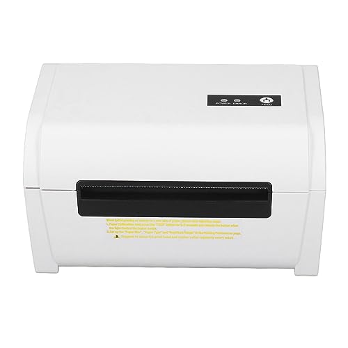 Image of Thermal Printer - USB Bluetooth - 203dpi Resolution - 100mm Print Width - for 1D 2D Barcodes and Labels - 160mm per Second Printing Speed - Supports Thermal Adhesive and Folding