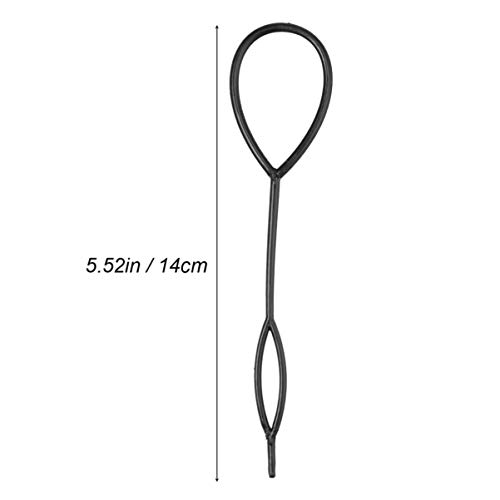 Minkissy Conjunto de penteados de cabelos, ferramentas para pentear, acessórios trançados, rabo-de-c
