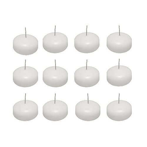 Bougies flottantes taille S sans fumée pour illuminer vos vases en verre transparent