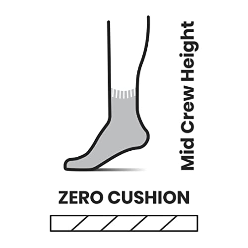 Smartwool Men's Run Zero Cushion Mid Crew Pattern Socks2