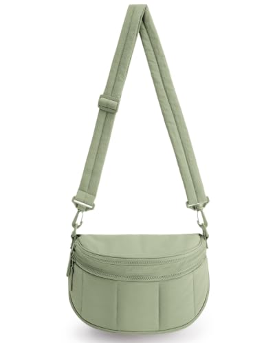 Image of BAGSMART Crossbody Bags for Women Travel Purse, Puffer Bum Bag Handbag Wallets, Crossbody Fanny Packs for Travel & Work