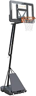 BEE-BALL Ultimate ZY-020 NBA Full Height Outdoor Basketball Net for Adults and Children With Quick Height Adjustment Lever: 2.45 To 3.05 Meters