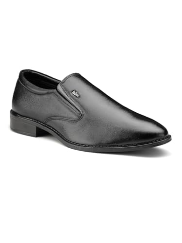 Image of Lee Cooper LC1474E2R Men's Lightweight Leather Shoes | Comfortable, Stylish Slip-On Formal Footwear for Office, Business