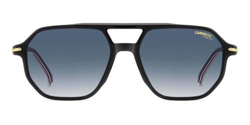 Carrera CARRERA 341/S BLACK GOLD/DARK BLUE SHADED 54/17/145 men Sunglasses2