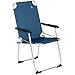 Produktbild Bo-Camp Alu Klappstuhl Angelstuhl Anglerstuhl Camping Stuhl Klappsessel Faltbar blau