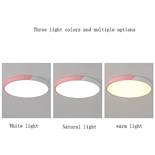 Plafonnier LED ultra-mince pour plafonds bas avec éclairage variable ajustable - 6