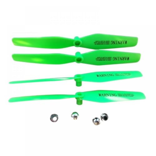 六角形の穴14.5cm 145mm 3.5mm 5mm CW CCWプロペラメインR/CドローンクアッドコプターモデルX5HW X5HC XS809と互換性(3.5MM-GREEN)