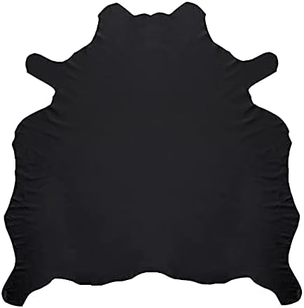 GM Meridian Black Leather Hide Sold (1 Hide 6.5 FT x 7.5FT) for Automotive Seat Upholstery Crafts Hobby Workshop …