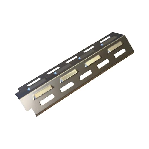 EWH Edelstahl Brennerabdeckung f. TEPRO 3661/3662 Gasgrill und andere (36,5 x 10 x 4 cm) für Turbozone