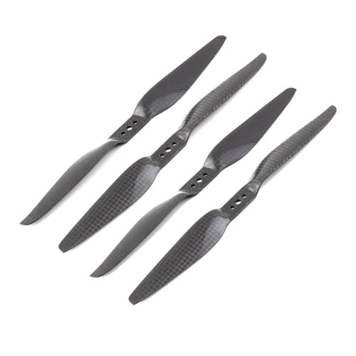 Hélices 3K carbone 1855 anti torsion pour corriger les pertes de portance