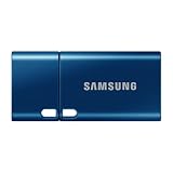Pendrive Samsung, USB-C, 512 GB, prędkość odczytu 400 MB/s, prędkość zapisu 110 MB/s, pamięć flash USB 3.2 Gen1 do notebooków, tabletów i smartfonów, niebieski, MUF-512DA/APC