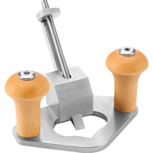 Ymxygz Router Plane Handheld Woodworking Tool, Adjustable Blade Hand Wood Planer, Hand Router Plane with Wood Handle