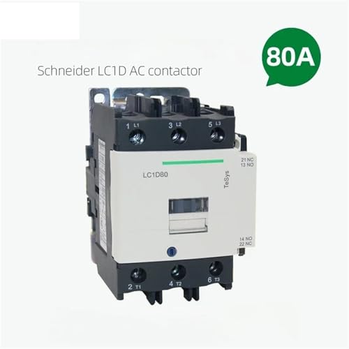 Contacteur auxiliaire LC1D80 pour automatisme et commande 220V CA