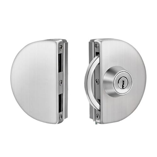 Quincaillerie pour la maison serrure porte en verre double - 3