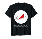 Camiseta cirílica de la Agencia Espacial Rusa 'Roscosmos' Camiseta