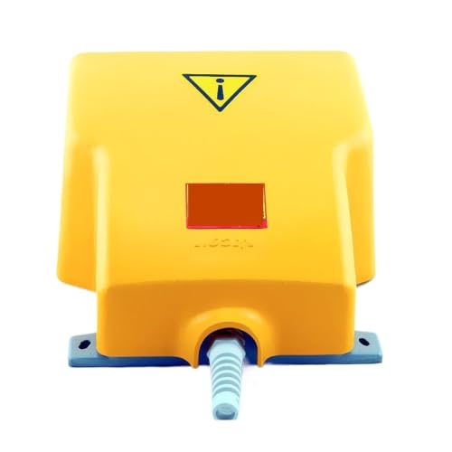 Interruptor de pie HRF-HD5NX de doble paso con carcasa de aluminio robusta 2