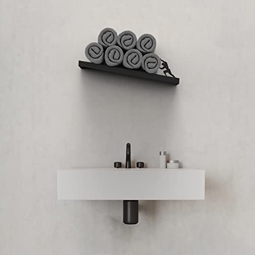 Artori-Floating-Toilet-Paper-Shelf-Storage-Bathroom-Wall-Decorations-Tilted-Wall-Toilet-Paper-Holder-Mounted-Toilet-Decor-Organizer-for-Tissue-Rolls-Wipes-Towels-More-Sisyphus-Black Artori Floating Toilet Paper Shelf Storage Bathroom Wall Decorations Tilted Wall Toilet Paper Holder Mounted Toilet Decor Organizer for Tissue Rolls Wipes Towels More Sisyphus Black