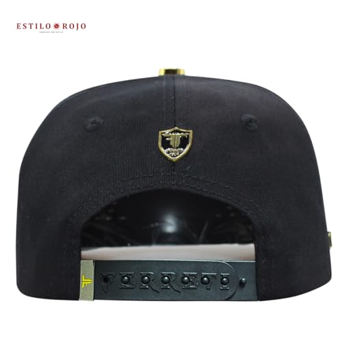 Gorra negra ajustable Ferreti para hombre y mujer miniatura 4