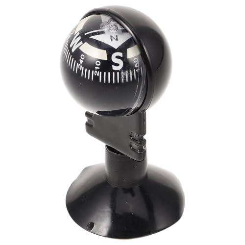 Brújula de bola plegable con ventosa para auto