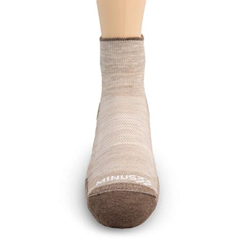 Image of USA Made - Microweight Cushion Ankle Socks - Trail Running Socks - Merino Wool - Mountain Heritage