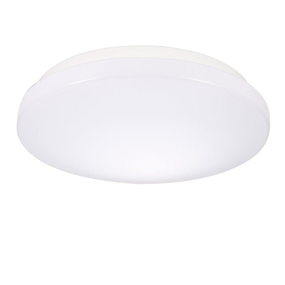 Ceiling Lights, Flush Mount Light Daylight White in High Quality, 15W 5000K 10.2 Inch IP44 Led Light Fitting Fixture for Kitchen Bathroom Bedroom Balcony Hallway Office Living Room [Energy Class A++]