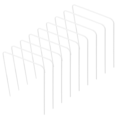 BCOATH Croquet Wickets Replacement 9pcs Square Arrow Wickets Metal Hoops for Outdoor Games