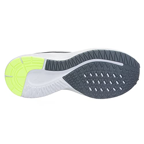 Tênis de Corrida Aviator ENG Pro BDP, Puma, Unissex, Cinza/Amarelo/Azul, 41