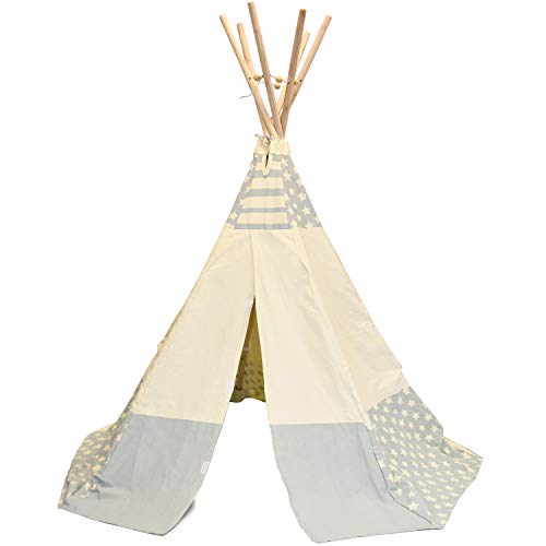 Big Game Hunters Apple Mist Tente de Jeu Tipi Indien pour Enfants, Wigwam, Coton