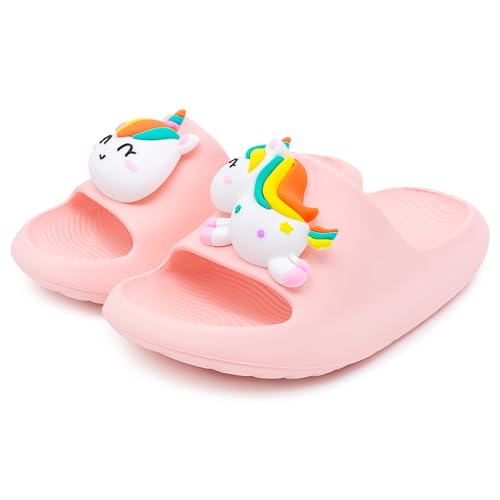 Boys Girls Cloud Unicorn Slide Sandals Non-slip Comfy Cushioned Thick Sole Shower Pool Slippers Summer Beach Water Shoes Indoor & Outdoor2