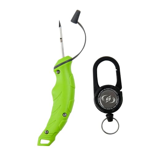 Fenteer Herramienta de ventilación de 5,7 Pulgadas, Accesorios de Pesca, fácil de Limpiar, Pasador, Acero Inoxidable.