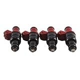 OEXRIG injecteurs Injecteur de Carburant 4 pièces 0000788523 pour Benz W210 S210 W202 S202 1.8-2.0 BJ. 95-05 Injecteur de Carburant