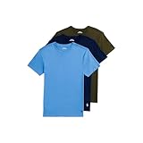 POLO RALPH LAUREN 3-Pack Slim Fit Cotton Crews Multicolor SM