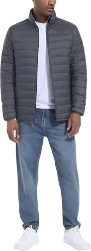Image of Ben Martin Men's Nylon Jacket|Standard Length Puffer Winter Bomber Jacket|Stylish Jacket|Biker Casual Hoody Jacket