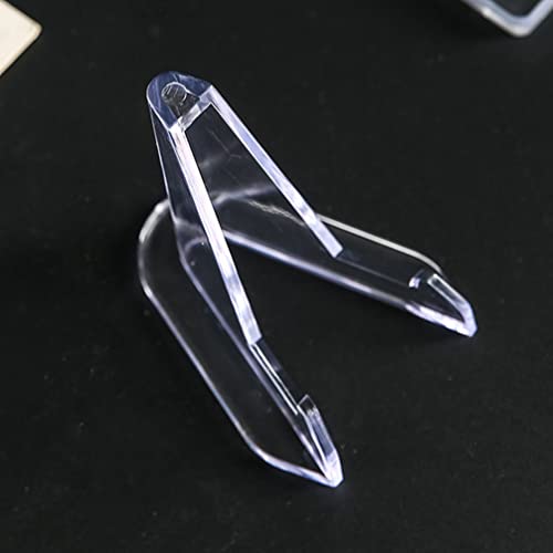 Toyvian 10 Pçs Suporte De Cavalete De Acrílico Suporte De Placa Mini Suporte De Cavalete De Exibição